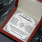 To My Granddaughter - I Will Forever Love You - Necklace