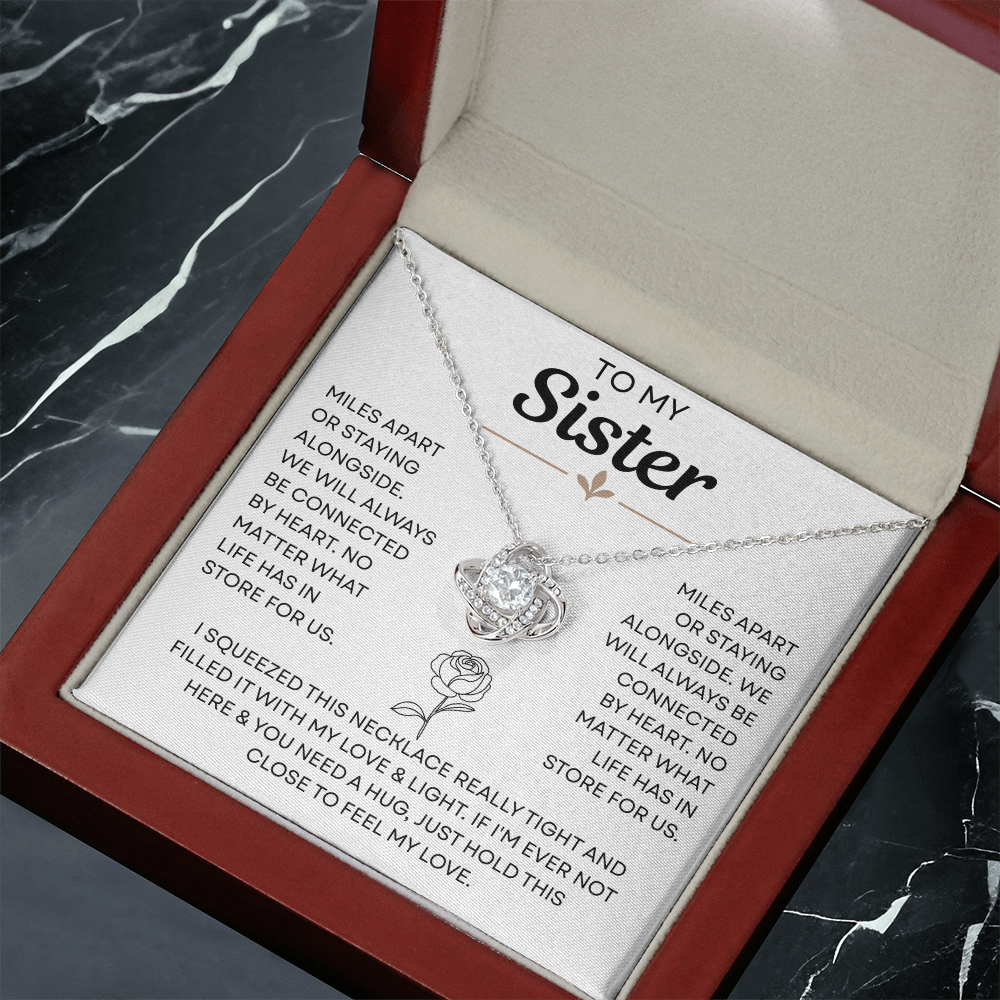 Sister Necklace From Brother, Jewelry for Sisters From Sister