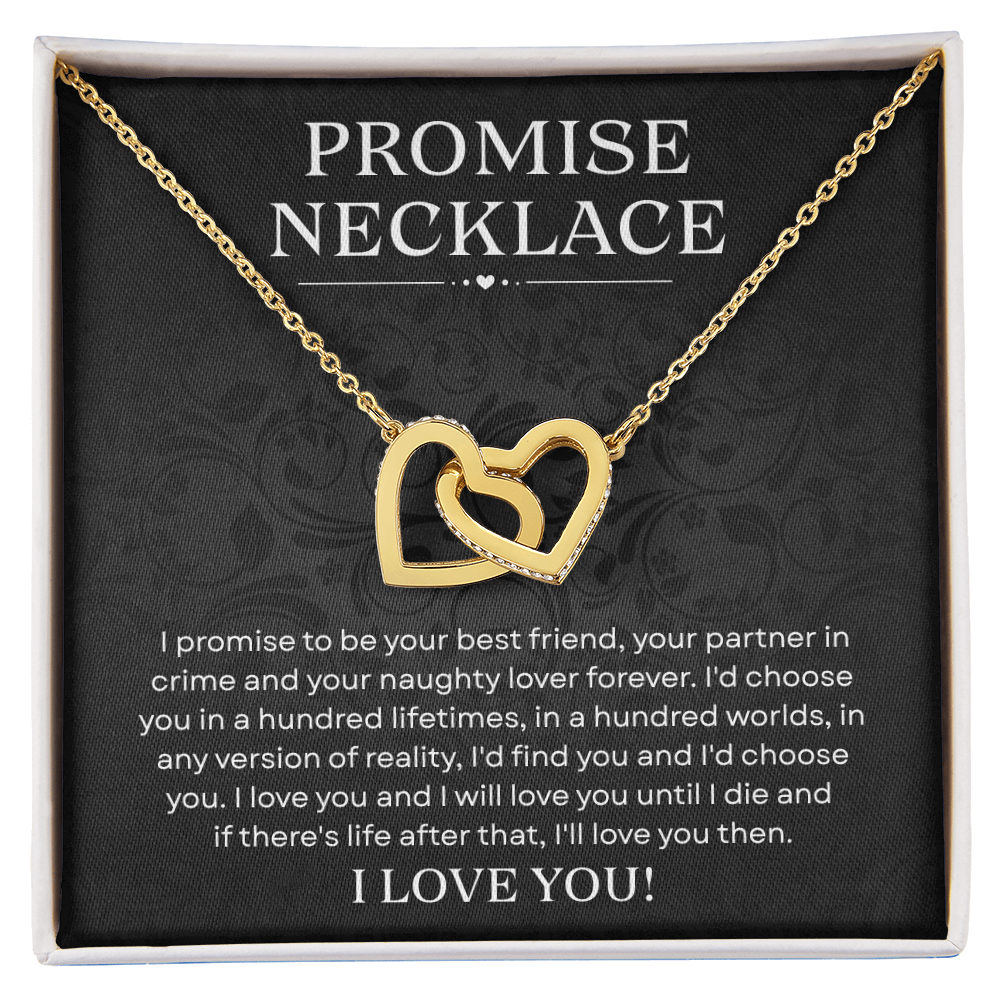 Promise Necklaces Gifts for Women, Meaningful Necklace for Girlfriend, Wife, Fiancée