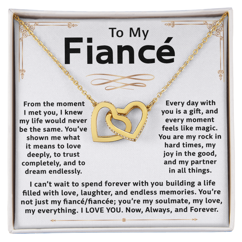 To My Love, From the Moment I Met You, My Life Changed Forever. I Love You Now, Always, and Forever. The Perfect Jewelry Gift for My Soulmate