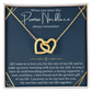 Promise Necklace for My Wife, Romantic Gifts for Fiance, Couples Valentines Gifts