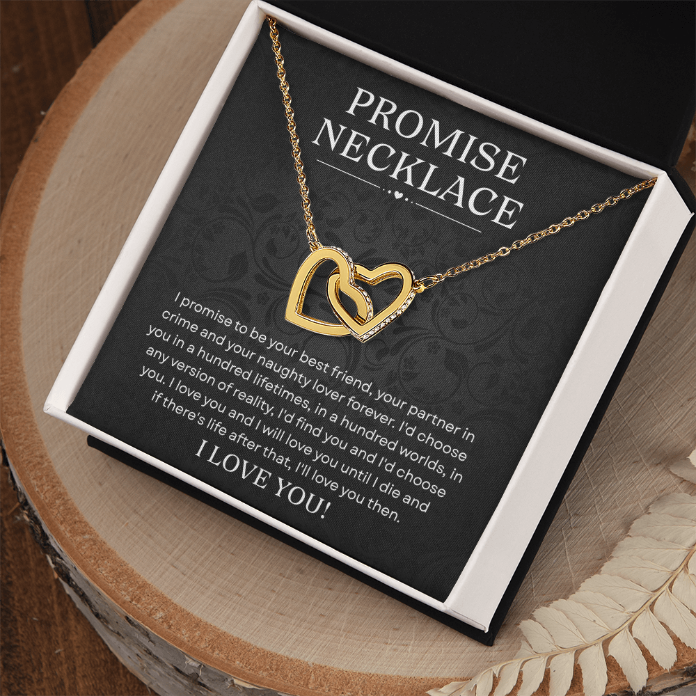 Promise Necklaces Gifts for Women, Meaningful Necklace for Girlfriend, Wife, Fiancée