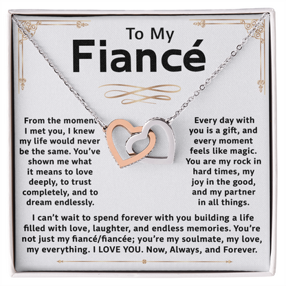 To My Love, From the Moment I Met You, My Life Changed Forever. I Love You Now, Always, and Forever. The Perfect Jewelry Gift for My Soulmate