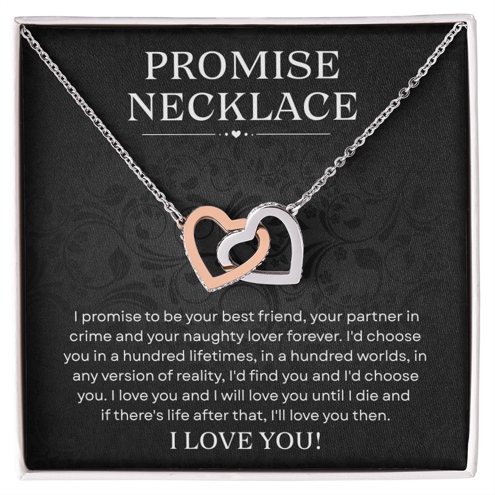 Promise Necklaces Gifts for Women, Meaningful Necklace for Girlfriend, Wife, Fiancée
