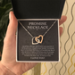Promise Necklaces Gifts for Women, Meaningful Necklace for Girlfriend, Wife, Fiancée