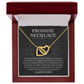 Promise Necklaces Gifts for Women, Meaningful Necklace for Girlfriend, Wife, Fiancée
