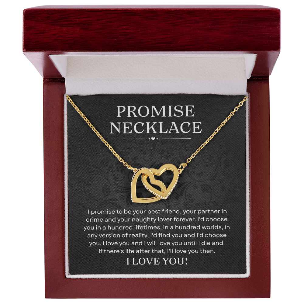 Promise Necklaces Gifts for Women, Meaningful Necklace for Girlfriend, Wife, Fiancée