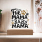 Gift For Mom, Mother's Day Gifts, Gift For New Mothers, Memorial Gift Gifts for Pregnant Women - Acrylic Light Square Plaque