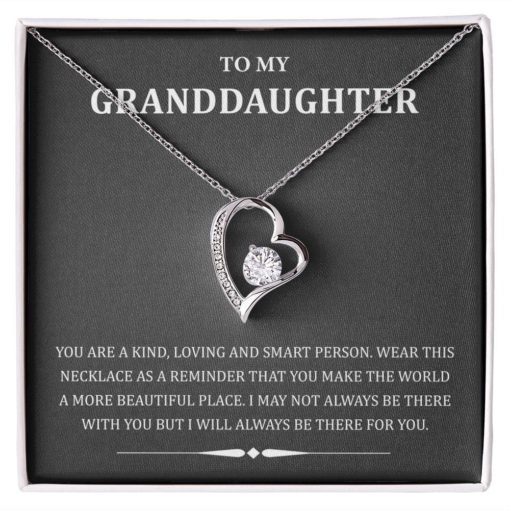 Granddaughter Necklace Gift From Grandma Grandmother Grandpa