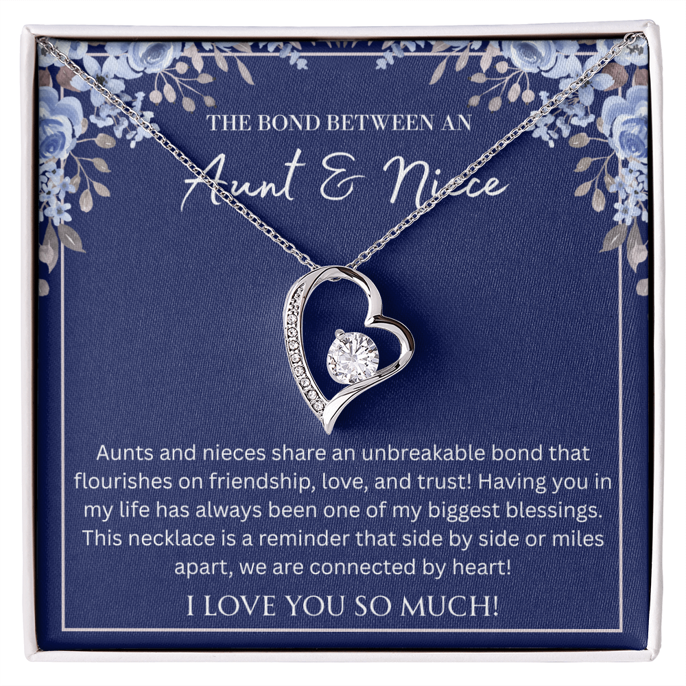 Niece Gifts From Auntie - Aunt Gifts From Niece - Aunt Niece Necklace