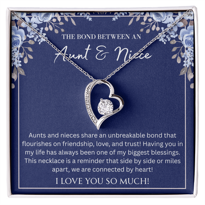 Niece Gifts From Auntie - Aunt Gifts From Niece - Aunt Niece Necklace