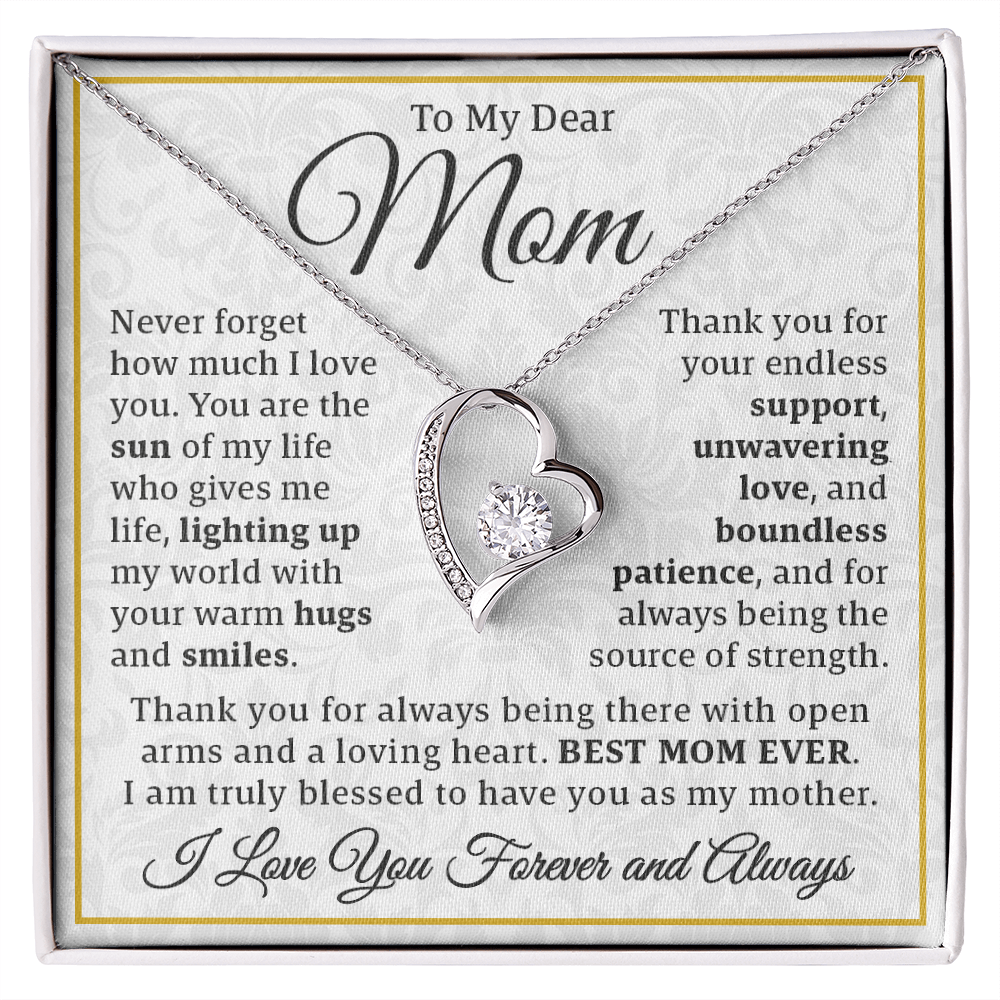 Forever Love Necklace – Celebrate Warmth, Patience, and Endless Love