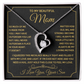 To My Beautiful Mom - You're My Universe! Forever Love Necklace