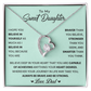 To My Daughter - Always Keep Me in Your Heart - Forever Love Necklace