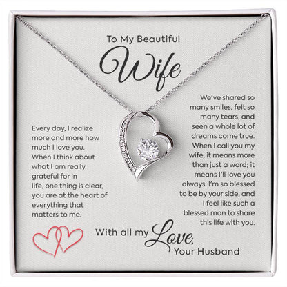 Soulmate Necklace for Women with Message Card & LED Box - Ideal Gift for Wife, Girlfriend on Special Occasions