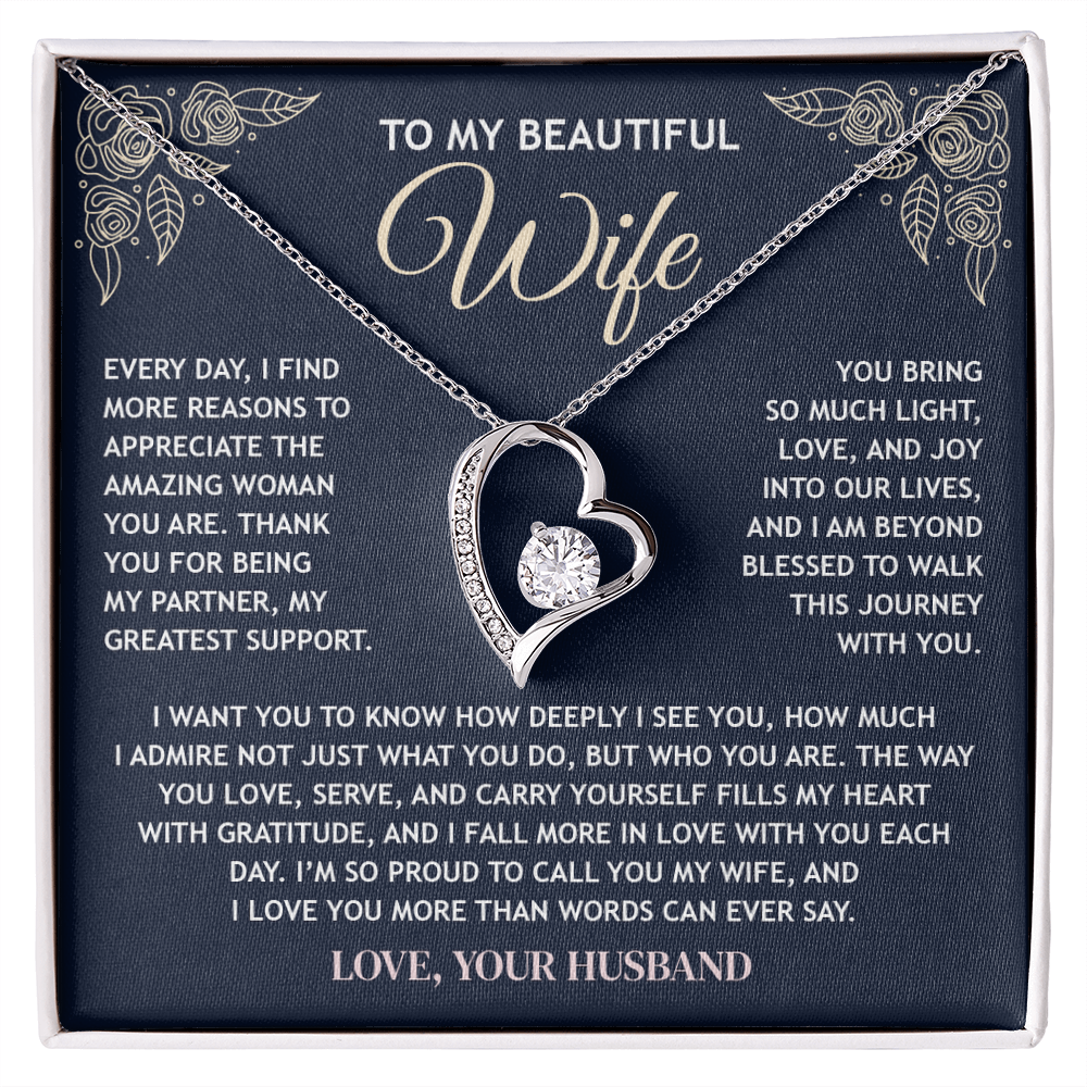 To My Dearest Wife –  My World Shines Brighter Because You're in It