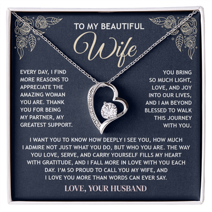 To My Dearest Wife –  My World Shines Brighter Because You're in It
