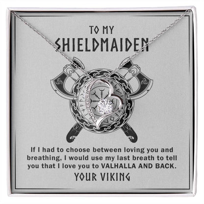 I would use my last breath to tell you that I love you to VALHALLA AND BACK - Your Viking.