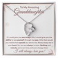 To My Amazing Granddaughter - Always Keep Me in Your Heart - Necklace