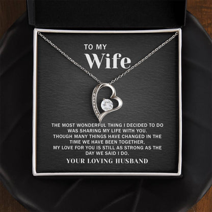 Sharing My Life With You - Forever Love Necklace