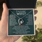 Wife Necklace From Husband to My Wife Soulmate  Jewelry for Women