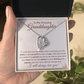To My Amazing Granddaughter - Always Keep Me in Your Heart - Necklace