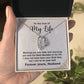 MY Wife -Marrying you was the best Decision - Forever Love Necklace