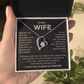 To My Wife - I Am Grateful for You Every Single Day - Necklace