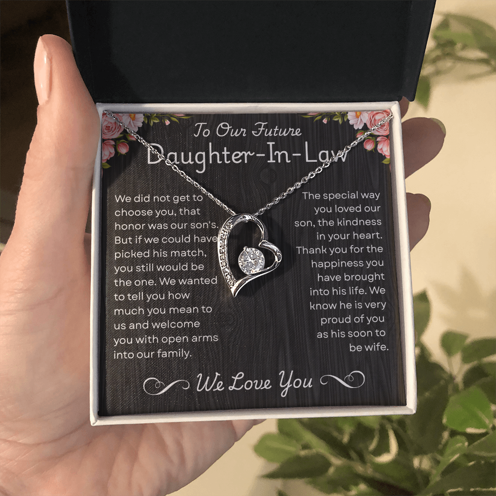 Future Daughter-in-law Love Knot Necklace - Gift From Mother-in-law