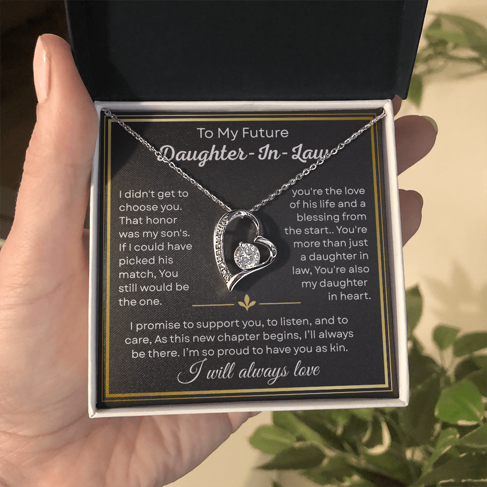 Future Daughter in Law Gifts, Wedding Present From Mother in Law to Bride or Son's Fiancee