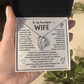 Wife Necklace From Husband to My Wife Soulmate Necklace for Women