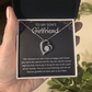 Son's Girlfriend Jewelry Gift From Mom, Dad  With Message Card and Box