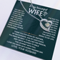 Wife Necklace From Husband to My Wife Soulmate  Jewelry for Women