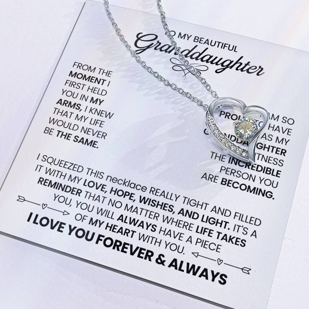 To My Beautiful Granddaughter - Never Doubt the Strength of My Love