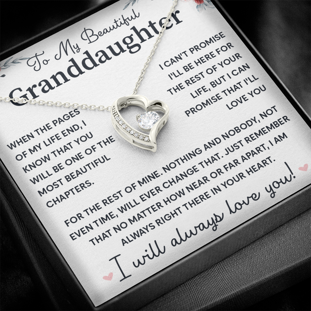 To My Beautiful Granddaughter - Meaningful Gift of Love and Connections