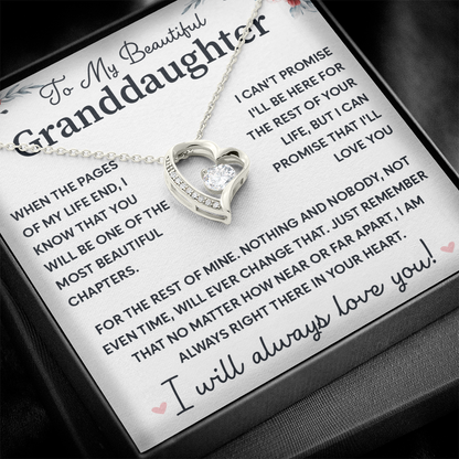 To My Beautiful Granddaughter - Meaningful Gift of Love and Connections