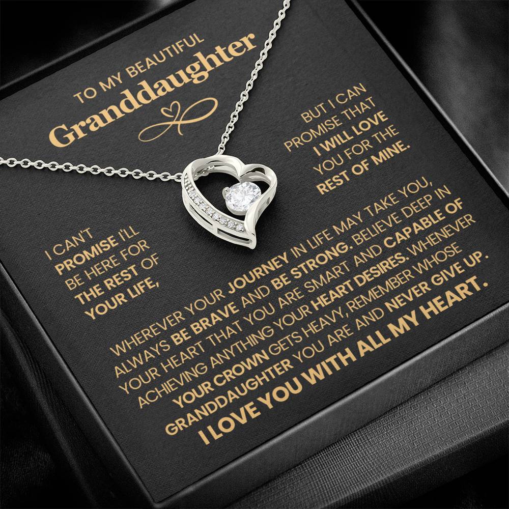 To My Beautiful Granddaughter - Never Stop Believing in Yourself