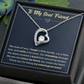 To My Soul Friend - We Are Not Sisters by Blood, but Sisters by Heart - Necklace