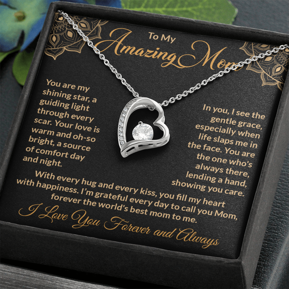 Forever Love Necklace – Thoughtful Valentine's Day Gift for Mom
