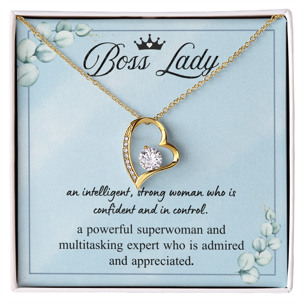 Necklace Gift for Boss, Farewell Gift for Women, Female Manager