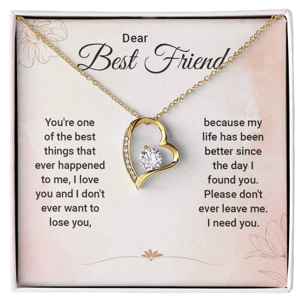 Best Friend Necklace - Unique Jewelry Gift for BFFs, Sisters, Long-Distance Friends ,Perfect for Birthdays, Friendship Celebrations & Special Occasions