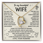 Wife Necklace From Husband to My Wife Soulmate Necklace for Women