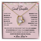 To My Sweet Daughter - Always Keep Me in Your Heart - Necklace