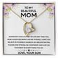 To My Mom - Thank You for Being My Best Friend, Love You Mommy