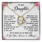 To My Daughter - You Have My Heart - Forever Love Necklace