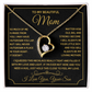 To My Beautiful Mom - You're My Universe! Forever Love Necklace