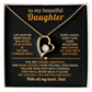 Daughter Necklace - Whenever You Feel Overwhelmed, Remember Whose Daughter You Are!
