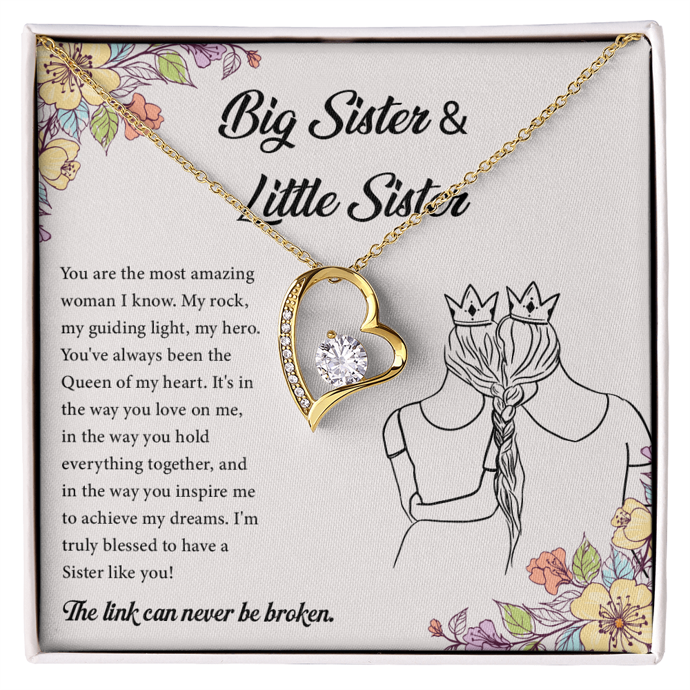 Big Sister and Little Sisters - The Bond Can Never Be Broken - Necklace
