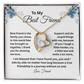Unbiological Sister Best Friend Necklace – Matching Friendship Jewelry Gift