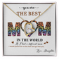To My Best Mom - I Love You Mom - Forever Love Necklace